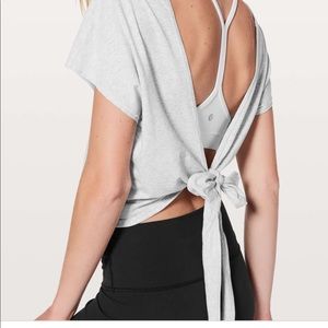 NWOT lululemon it’s a tie tee